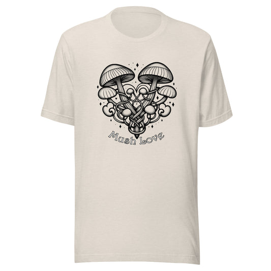 Mush Love Unisex t-shirt