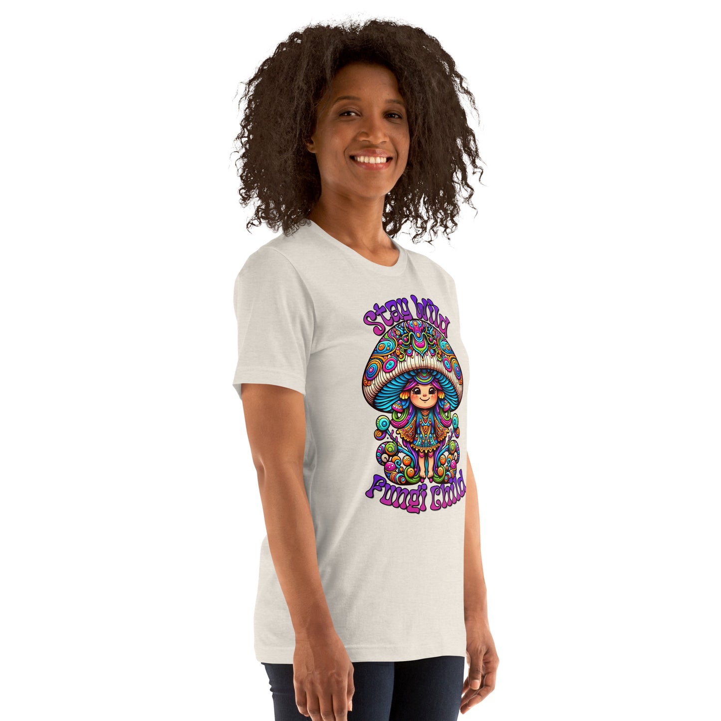 Stay Wild Mushroom Child Unisex t-shirt