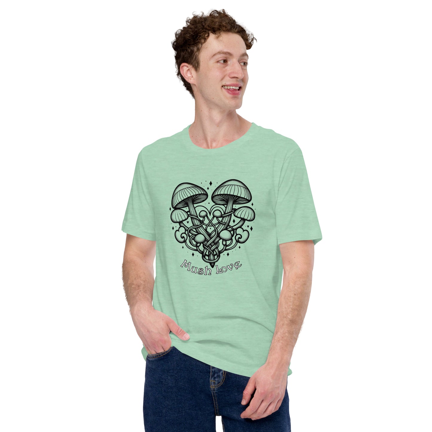 Mush Love Unisex t-shirt