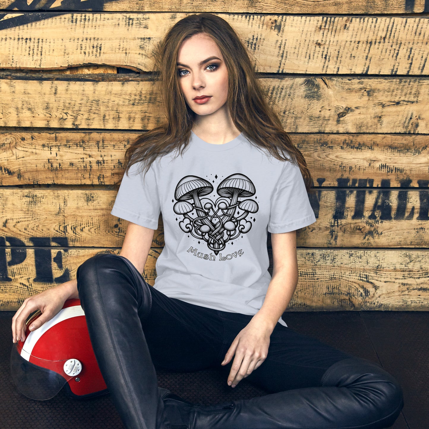 Mush Love Unisex t-shirt