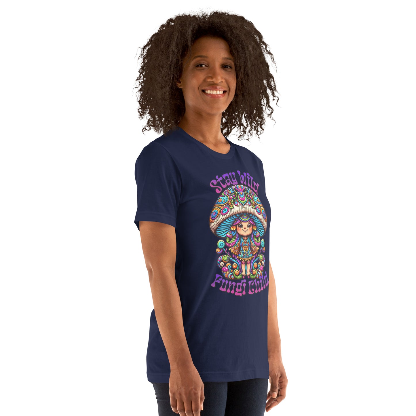 Stay Wild Mushroom Child Unisex t-shirt