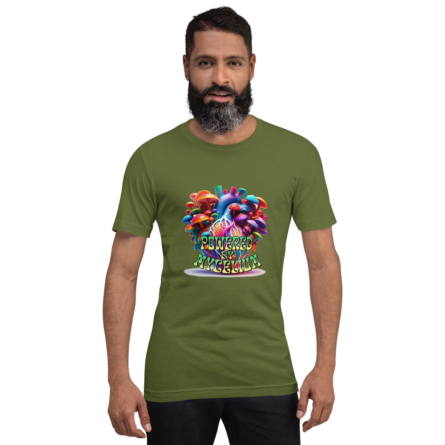 Powered by Mycelium Unisex T-Shirt