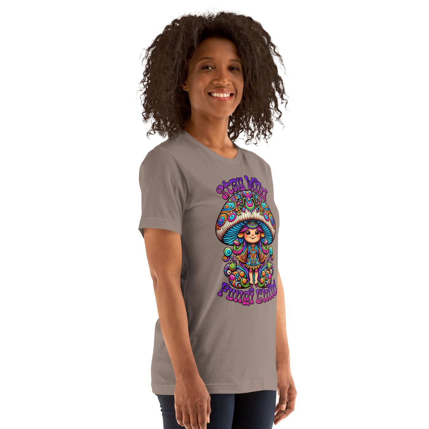 Stay Wild Mushroom Child Unisex t-shirt