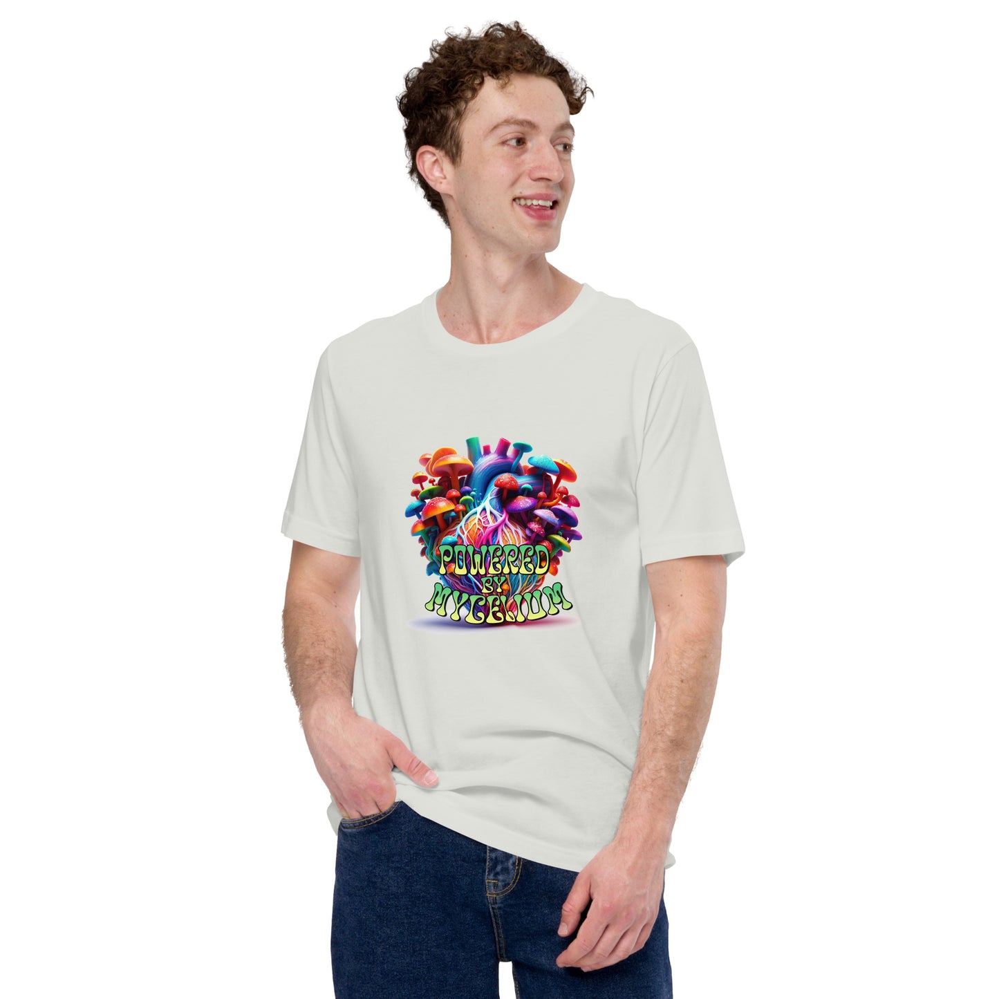 Powered by Mycelium Unisex T-Shirt