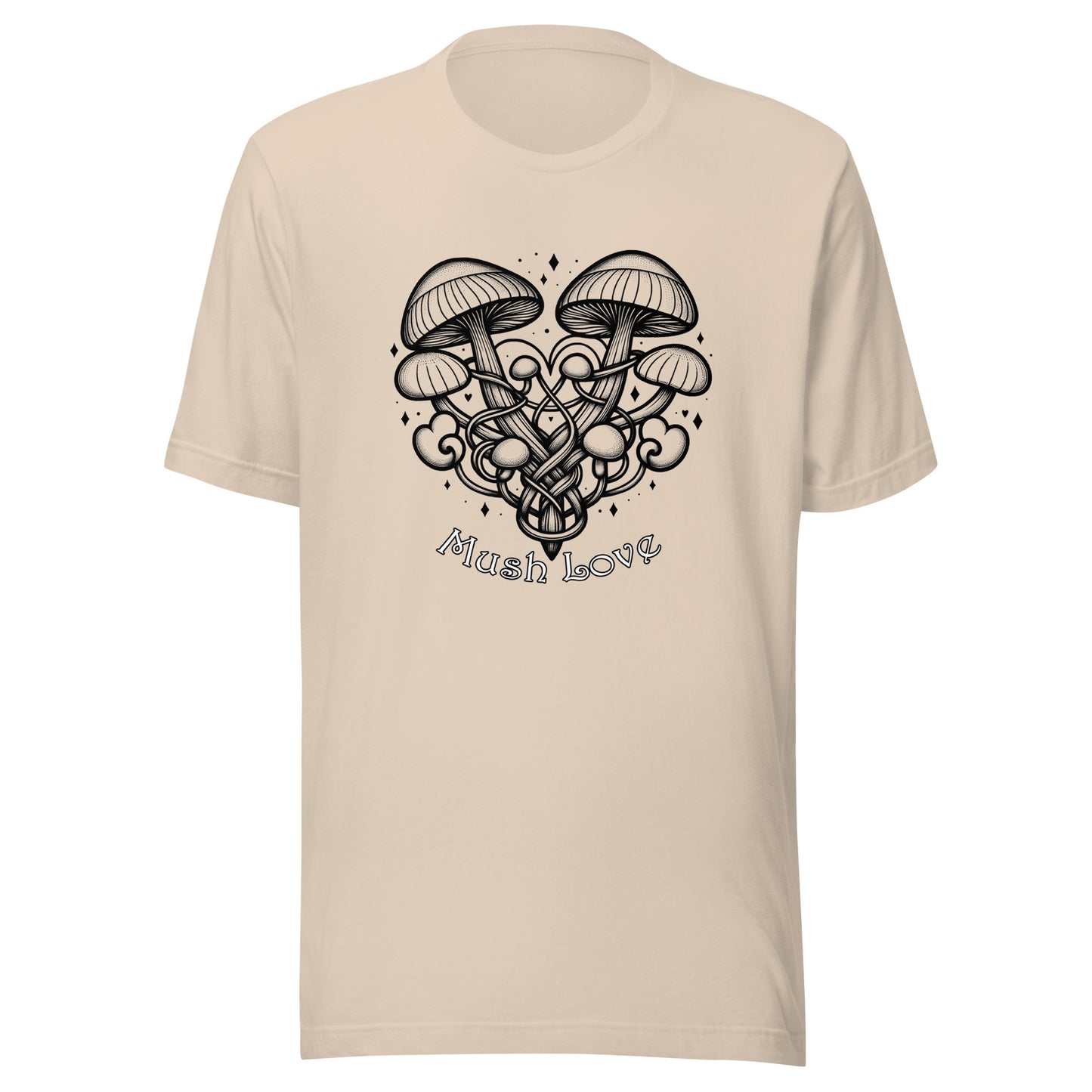 Mush Love Unisex t-shirt