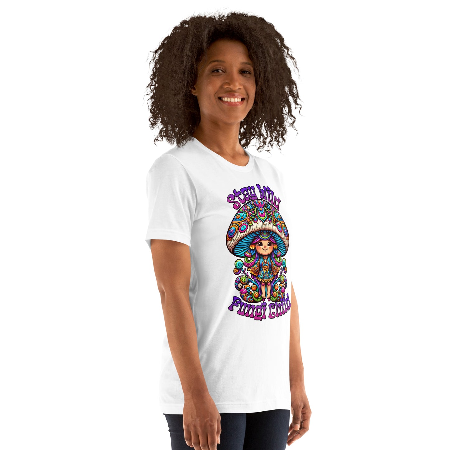 Stay Wild Mushroom Child Unisex t-shirt